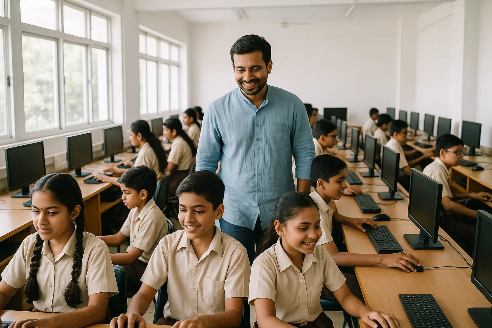 An education institute setting in Vadodara