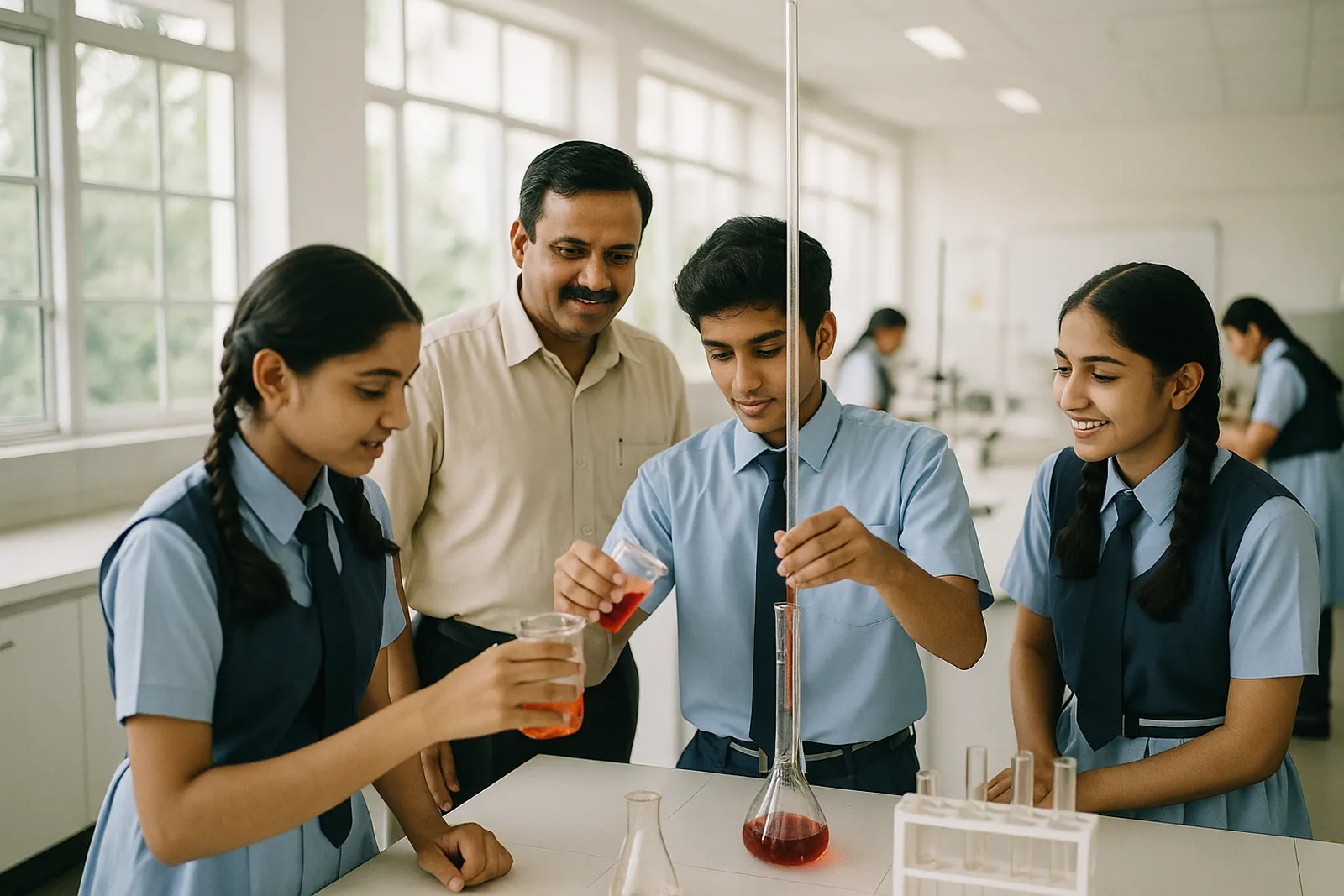 An education setting in Patna